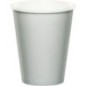 Vasos plata carton para cumpleaños 8 uds