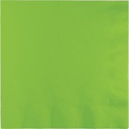 servilletas verde lima 20 uds de 33 cm CV40138 8433584587281