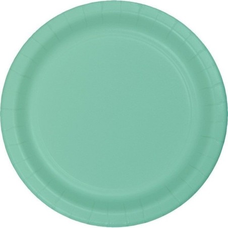 platos verde menta 8 uds 23 cm CV40141 8423138540141