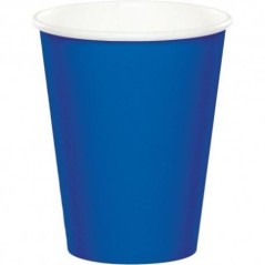 vasos azul marino 8 uds carton CV40155 39938327941