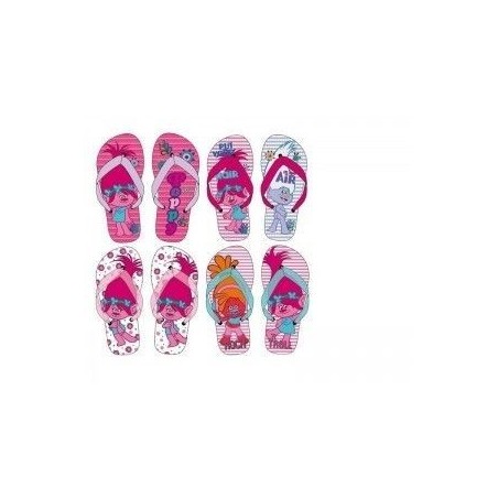chanclas trolls para nina tallas DW09901 T311 5204679052154