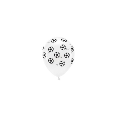 globos balones de futbol 6 uds 33 cm ECO33P 203 008 6 5904555002548