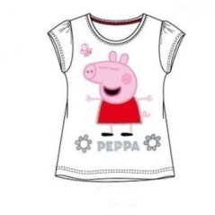 camiseta peppa manga corta blanca talla 3 anos EN6118 6BNE 3609080213385