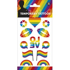 tatuajes para piel orgullo arcoiris F370109 8718819314752