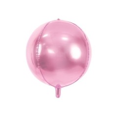 globo rosa claro 40 cm redondo orbz FB13M 081J 5902230788480