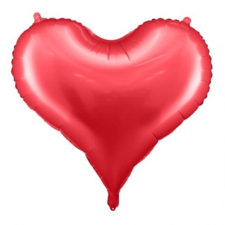 globo corazon rojo grande 75x65 cm foil FB141S 007 5904555005587