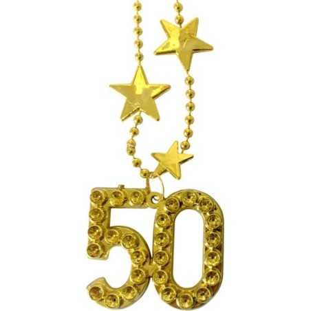 collar 50 cumpleanos oro FC31450 8714572314503