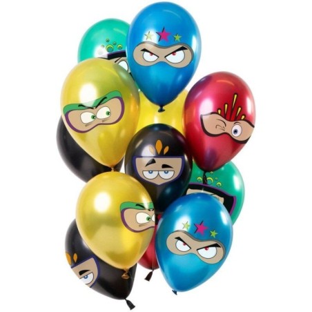 globos superheroes 12 uds de 30 cm FC68895 8714572688956