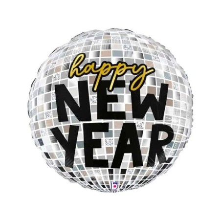 globo bola disco happy new year 91 cm GR 23320 P 8055513233201