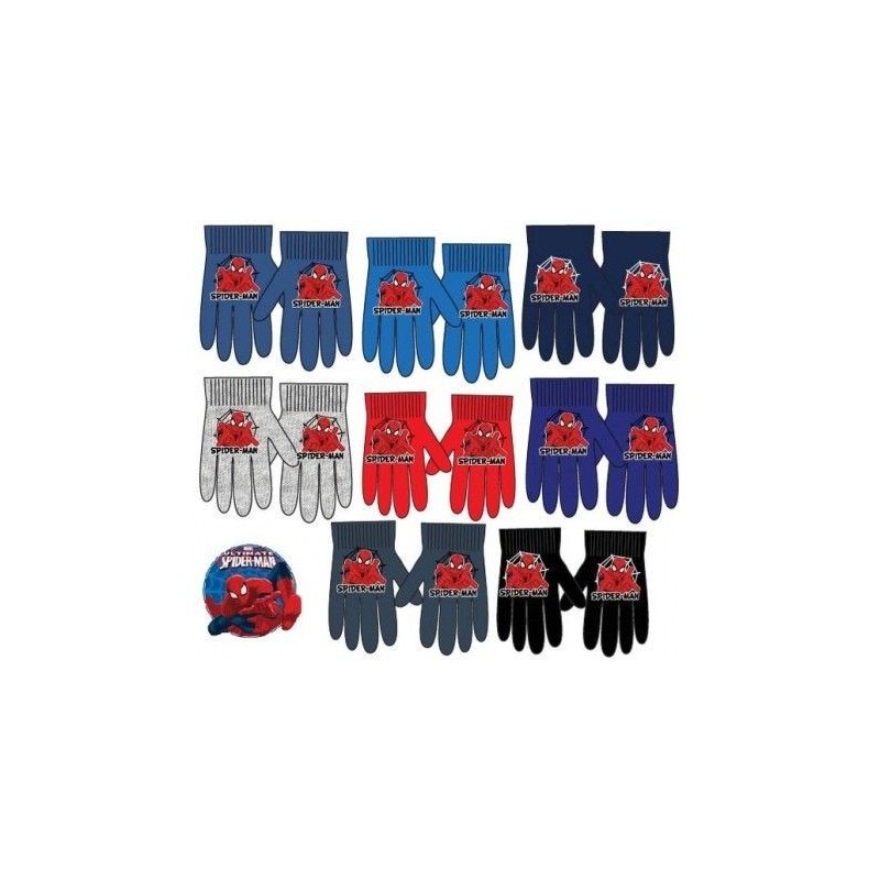 Guantes Spiderman invierno infantiles