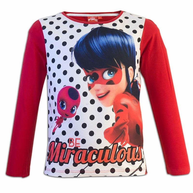 Camiseta lady bug para niña