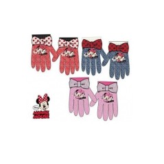 guantes minnie mouse invierno para nina rosas azul HQ4153 AZ 3609081401934