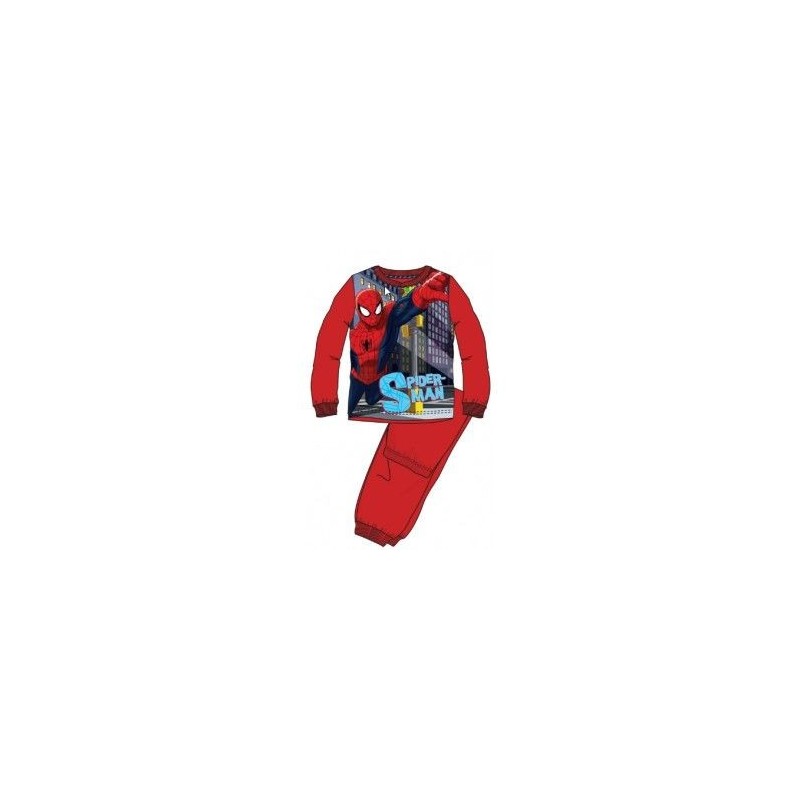 Pijama spiderman para niño largo