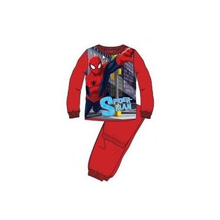 pijama spiderman para nino largo talla 4 anos rojo HQ7000 T4RO 3609081386484