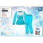 Pijama Frozen largo para niña tallas