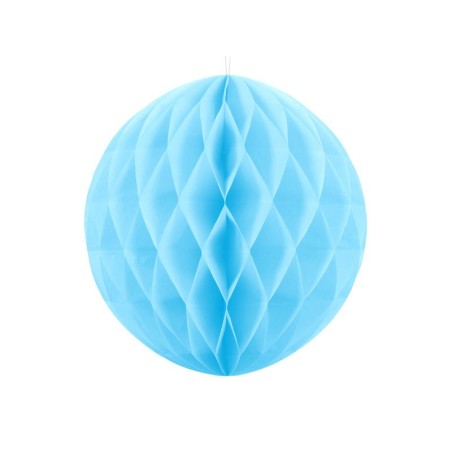 bola papel nido de abeja 30 cm azul KB30 011 5902230749450