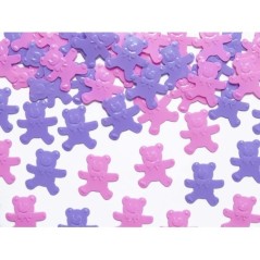 confeti bebe ositos rosas y violetas 15 gr KONS19R 5901157439345