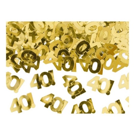 cofeti 40 cumpleanos oro 15 gr KONS35 40 019ME 5900779130166