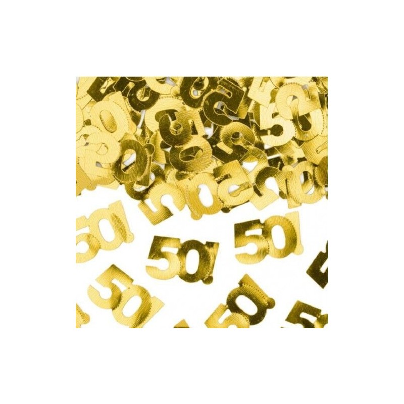 Cofeti 50 cumpleaños oro 15 gr