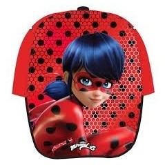 gorra sol ladybug roja lunares para nina ML01005 5204679076549