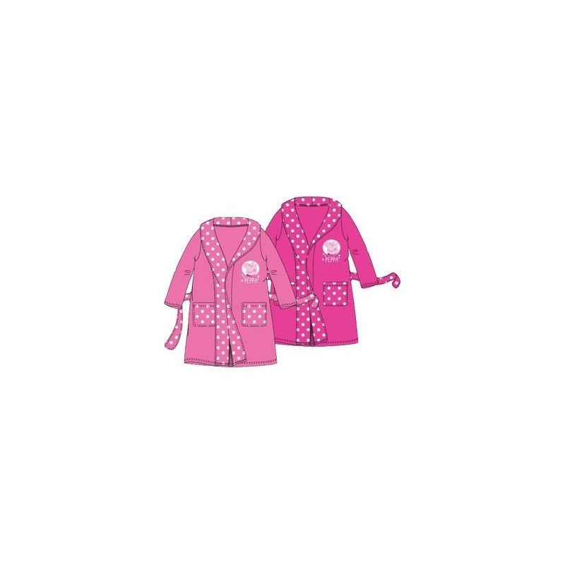 Bata Peppa Pig albornoz para niña