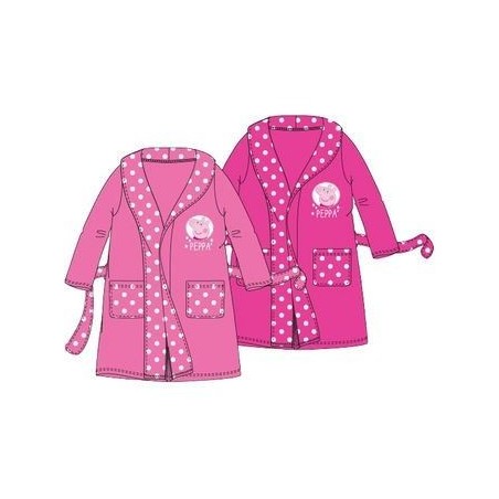 batin peppa pig bata albornoz rosa talla 6 anos NH7718 T6FU 3609080330488