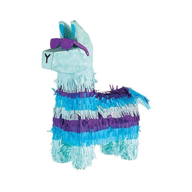 Piñata llama Fornite para cumpleaños