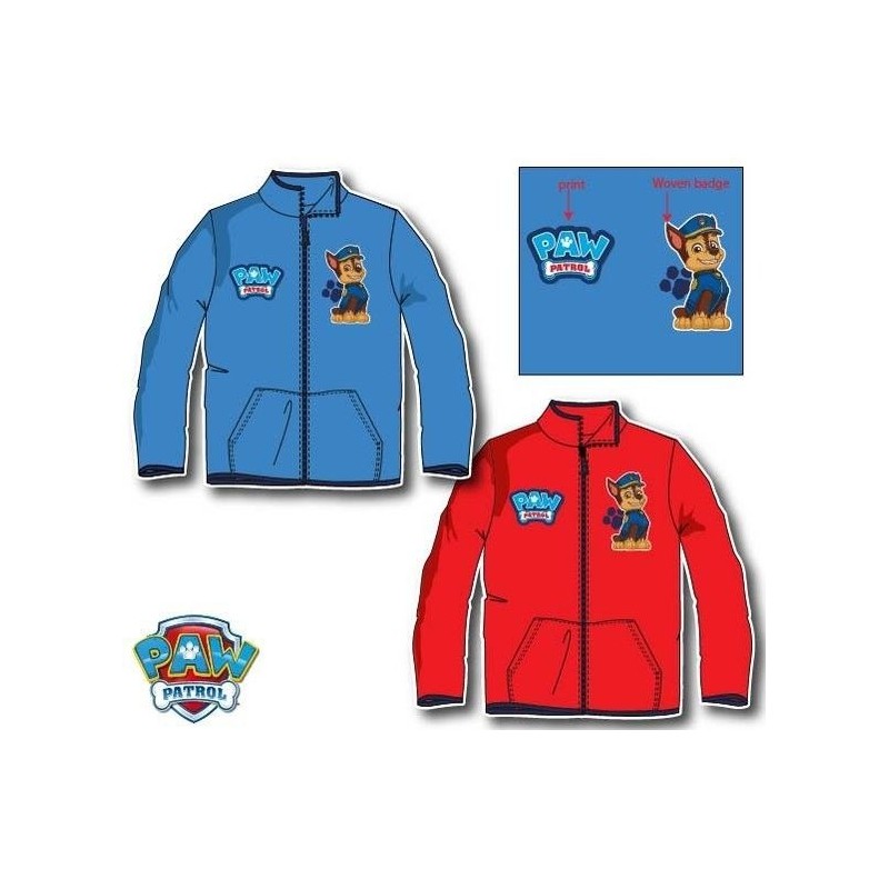 Forro polar Patrulla Canina Chase infantil