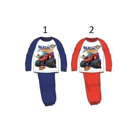 pijama blaze tallas infantil rojo talla 3 anos PH2285 T3RO 3609081129708