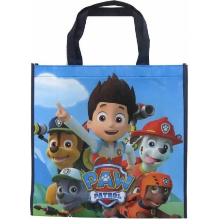 bolsa transporte o shopping patrulla canina azul 38c38 cm PT07001 8435525836377