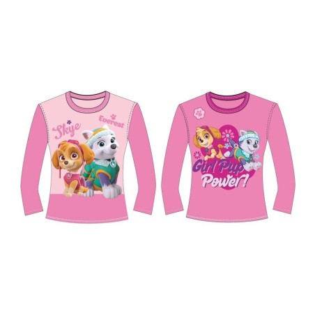 camisa patrulla canina manga skye larga rosa claro talla 3 anos PT61302 3RL 8435525836377