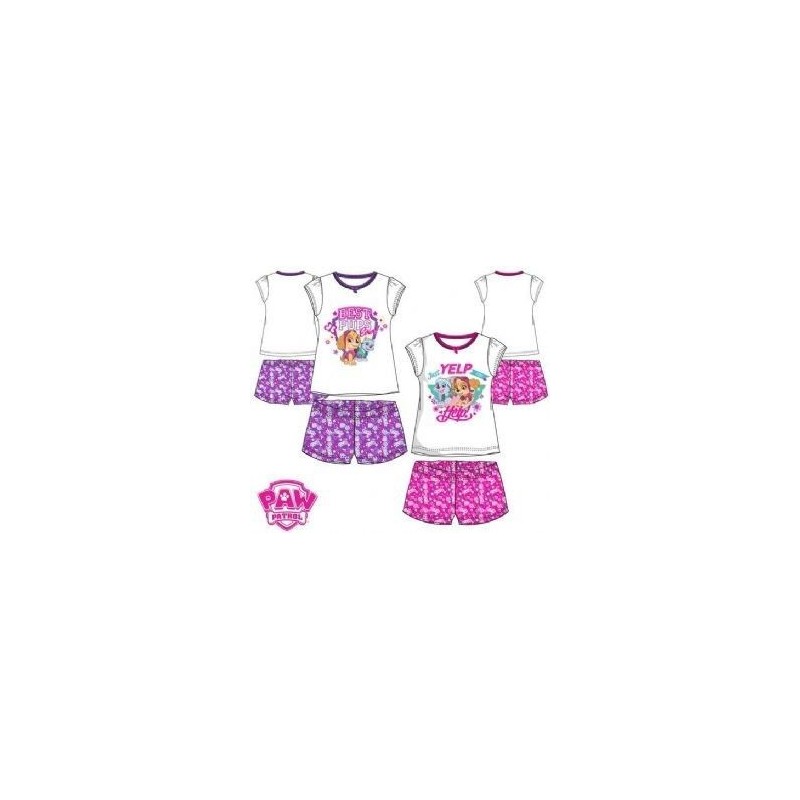 Pijama verano Patrulla Canina niña