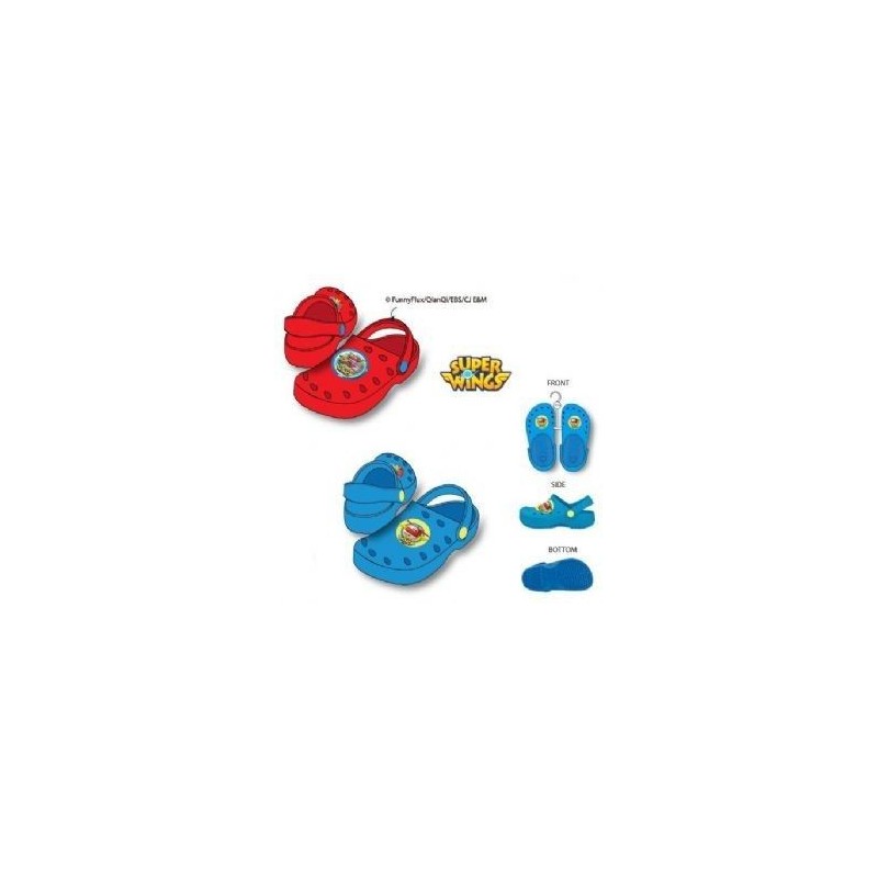 Zuecos crocs Super Wings infantiles