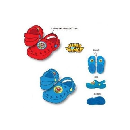 zuecos crocs super wings talla calazado 26 27 QE4807 T26RO 8435525836377