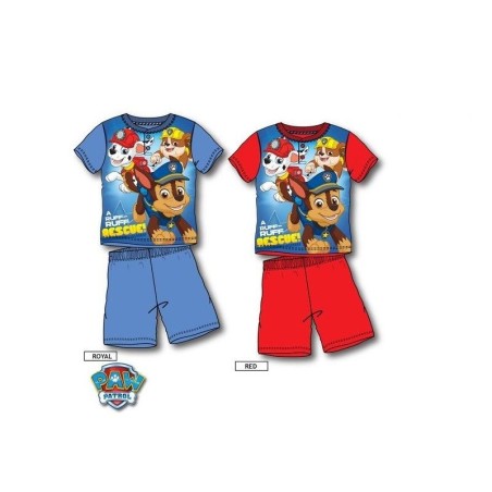 pijama patrulla canina infantil talla 3 anos color azul QE7228 T3AZ 8435525836377