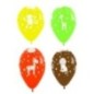 Globos animales de la jungla 10 uds