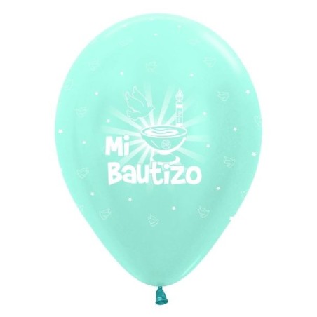globos bautizo azules 10 uds de 30 cm sempertex R12 U A 8435525837732