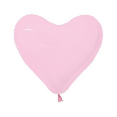 globos rosas corazon latex 16 50 uds serpentex R16 COR 009 8435525837732