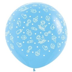 globo para bebes surtido colores 90 cm 10 uds R36 BEBE 8435525837732