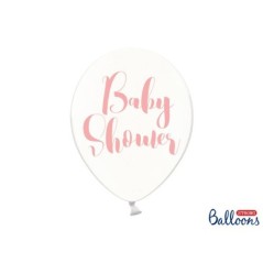 globos baby shower rosa cristal 6 uds 30 cm SB14C 202 099P 6 8435525837732