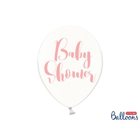 globos baby shower rosa cristal 6 uds 30 cm SB14C 202 099P 6 8435525837732