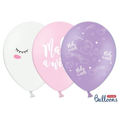 globos unicornio de 30 cm 6 uds fiesta SB14P 204 000 6 8435525837732