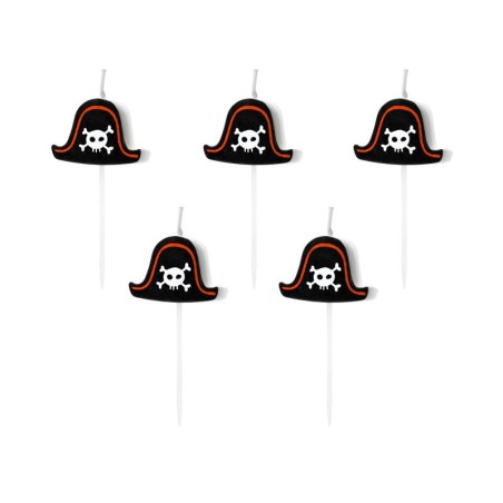 velas cumpleanos piratas 5 uds SCS 3 8435525837732