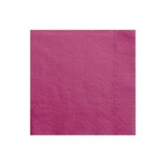 servilletas rosa fucsia 20 uds 33 cm SP33 1 006 8435525837732