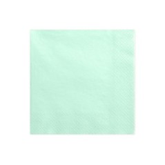servilletas verde menta 20 uds 33 cm SP33 1 103 8435525837732