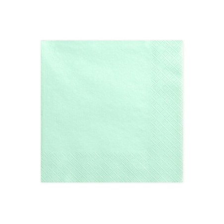 servilletas verde menta 20 uds 33 cm SP33 1 103 8435525837732