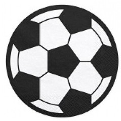 servilletas balon de futbol 20 uds 135 cm SPK10 8435525837732