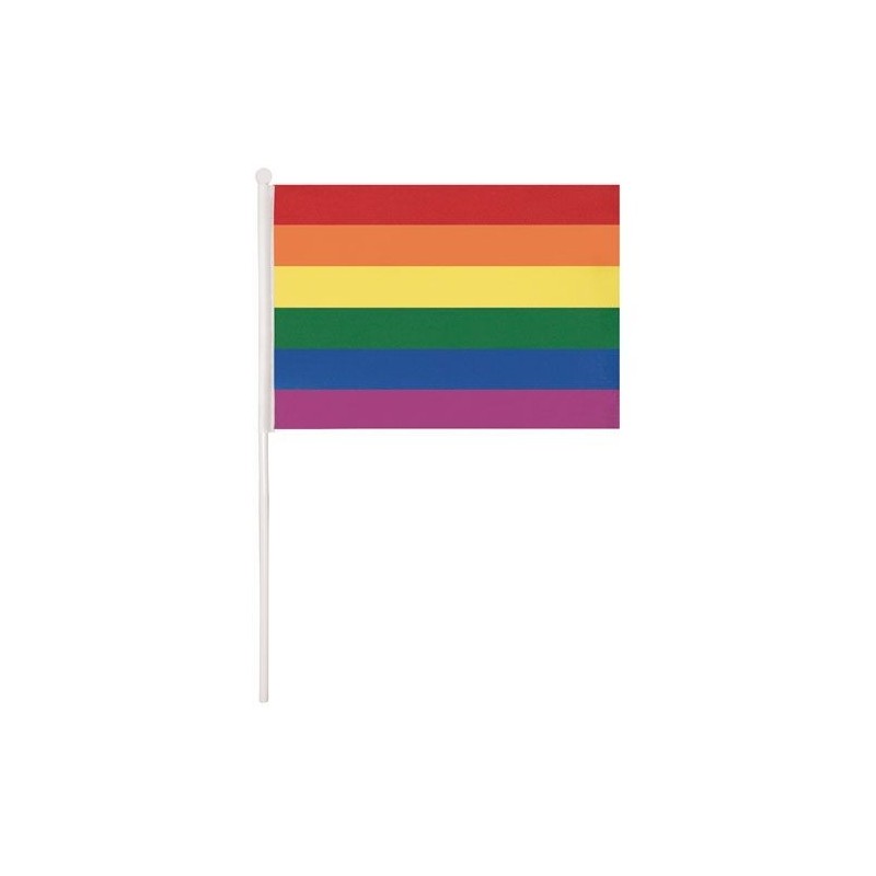 Banderin palo orgullo LGTBI barato 21x14 cm