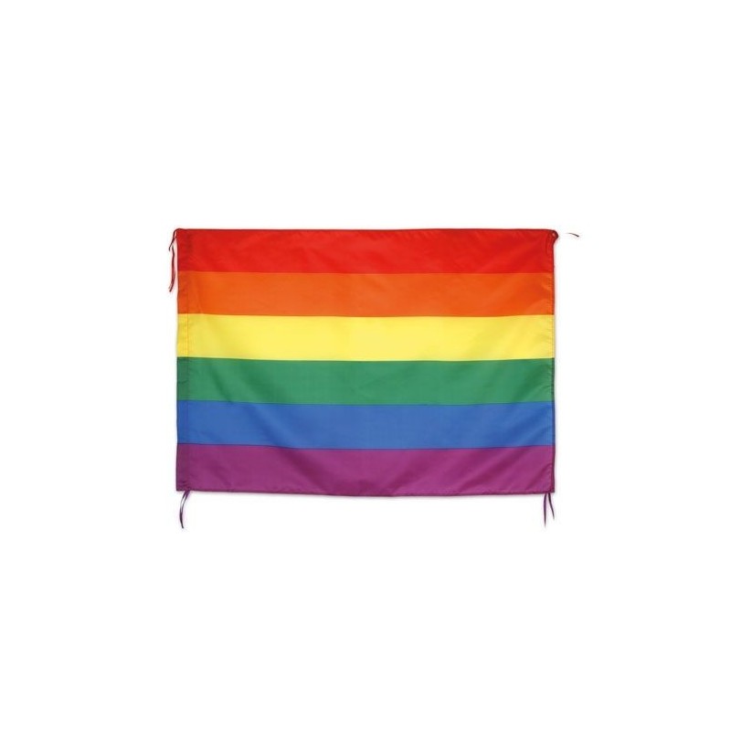 Bandera orgullo LGTBI barata 100 X 70 cm