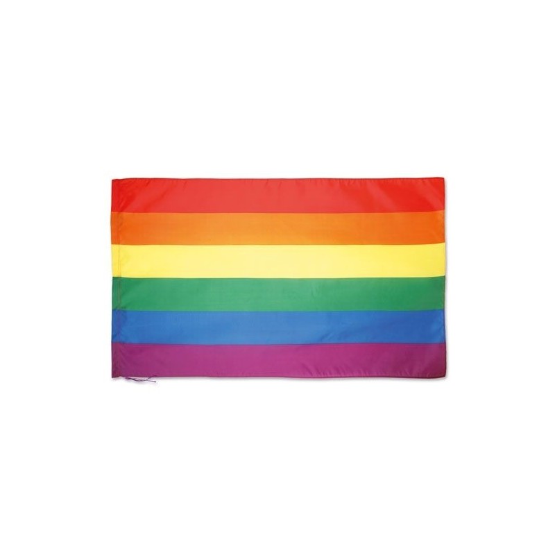 Bandera orgullo LGTBI barata 90 x 150 cm